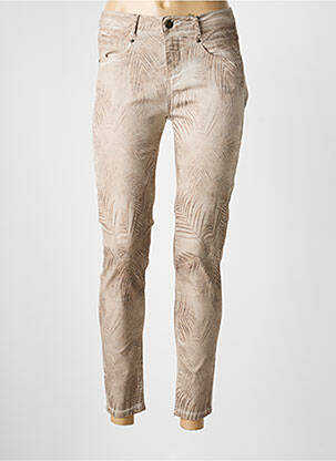 Jeans skinny taille normale taille normale marron EVA KAYAN femme