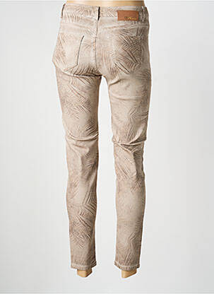 Jeans skinny taille normale taille normale marron EVA KAYAN femme