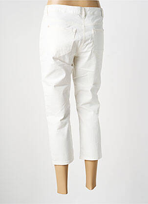 Pantacourt stretch taille normale beige SANDWICH femme