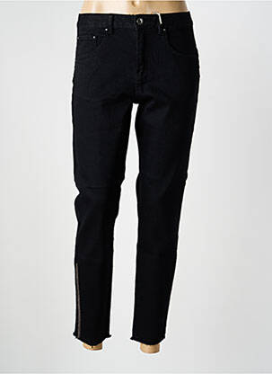 Jeans coupe slim noir CREAM femme