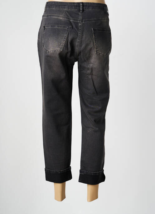 Jeans boyfriend stretch taille normale noir EVA KAYAN femme