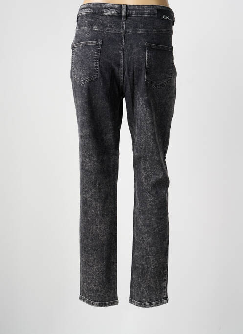 Jeans coupe slim stretch taille normale noir EVA KAYAN femme