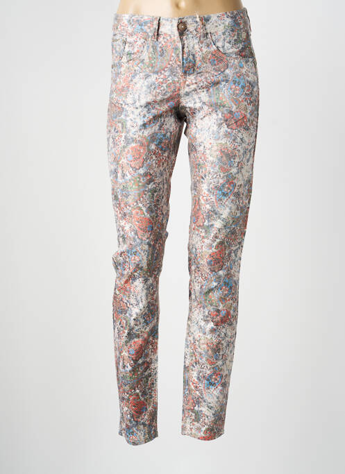 Jeans coupe slim beige CREAM femme