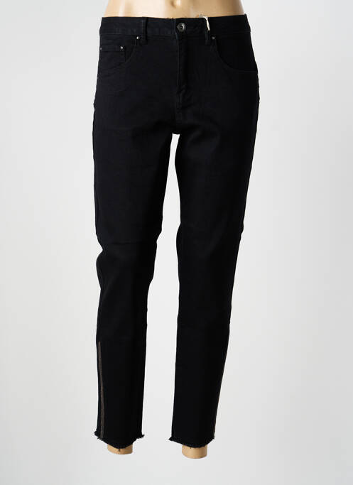 Jeans coupe slim noir CREAM femme