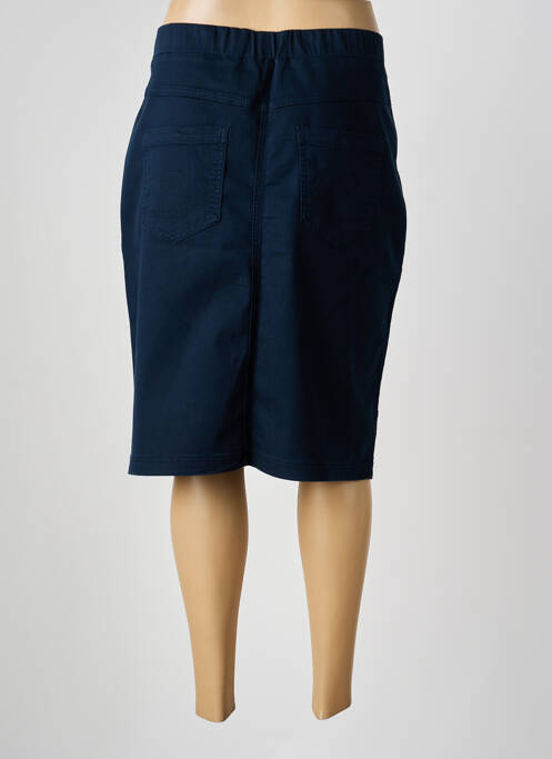 Jupe mi-longue bleu CONCEPT K femme