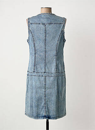 Robe mi-longue sans manche sans manche bleu EVA KAYAN femme