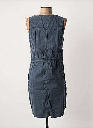 Robe courte sans manche sans manche bleu EVA KAYAN femme