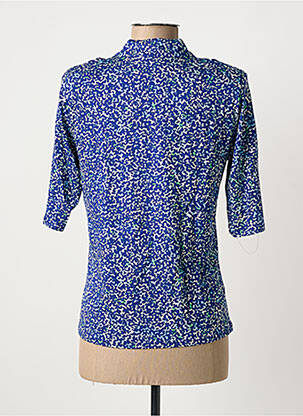 T-shirt manches 3/4 manches 3/4 bleu SANDWICH femme