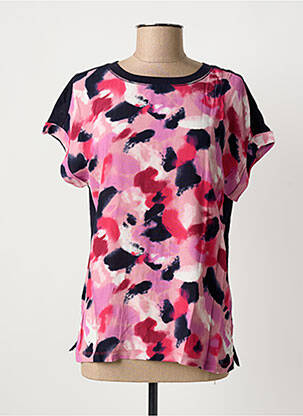 T-shirt imprimé fantaisie manches courtes rose SANDWICH femme
