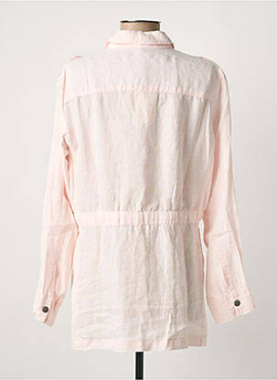 Veste casual col chemisier rose SANDWICH femme