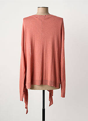 Gilet manches longues stretch rose EVA KAYAN femme