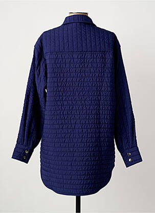 Veste casual col chemisier bleu SANDWICH femme