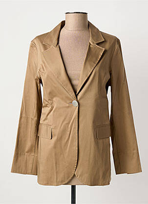 Blazer poches marron NINATI femme
