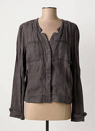 Veste casual poches gris SANDWICH femme