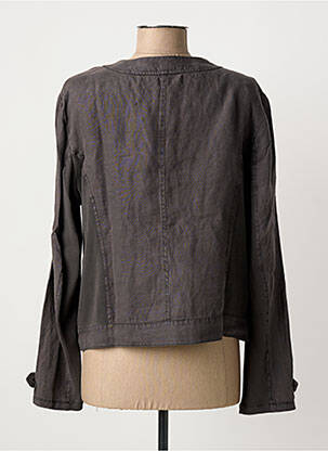 Veste casual poches gris SANDWICH femme