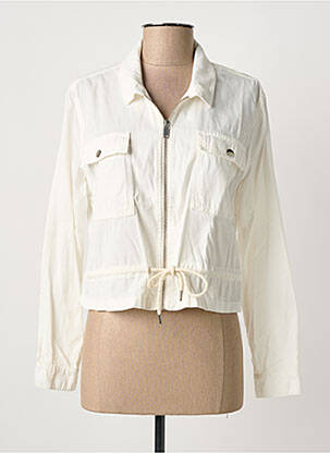 Veste casual poches blanc EVA KAYAN femme