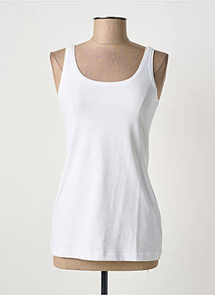 Débardeur blanc SANDWICH femme