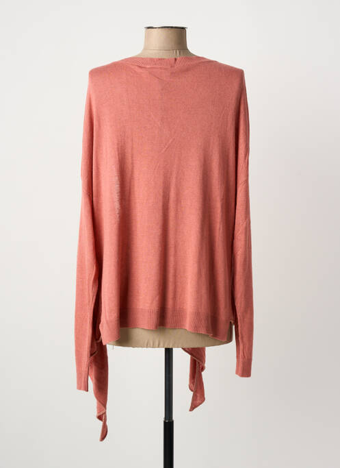 Gilet manches longues stretch rose EVA KAYAN femme