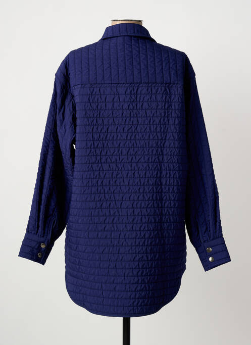 Veste casual col chemisier bleu SANDWICH femme