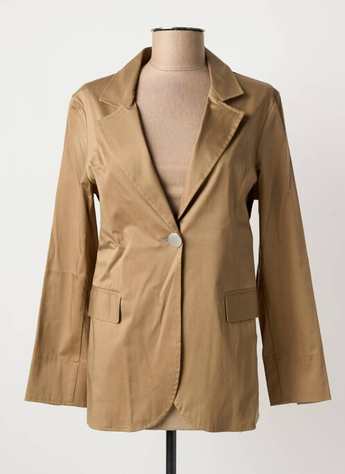 Blazer poches marron NINATI femme