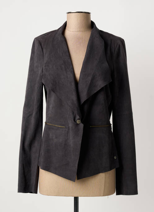 Veste casual epaulette gris SANDWICH femme