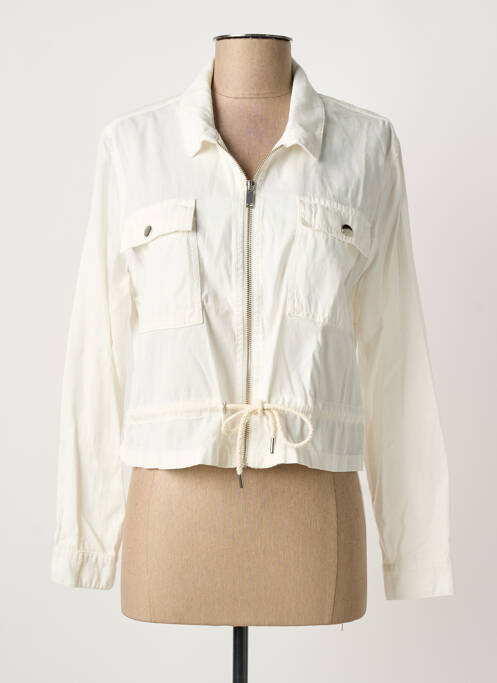 Veste casual poches blanc EVA KAYAN femme