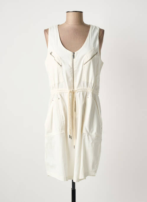 Robe courte beige EVA KAYAN femme