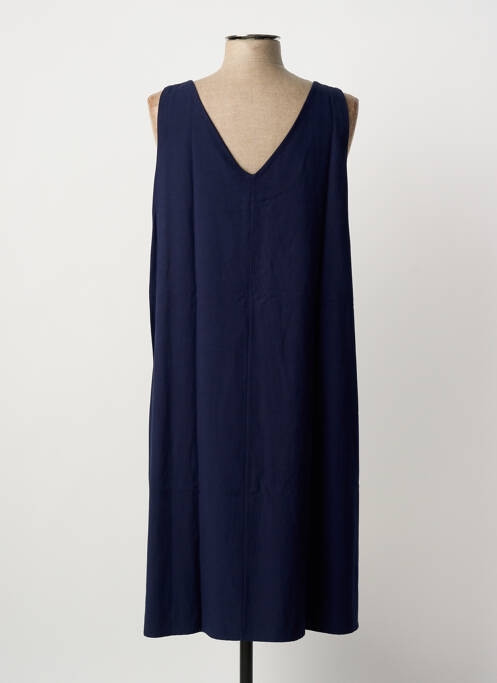 Robe mi-longue bleu MARIA BELLENTANI femme