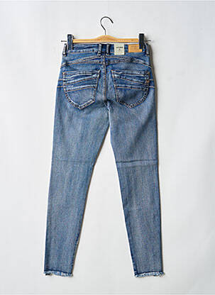 Jeans coupe slim stretch taille normale bleu CREAM femme