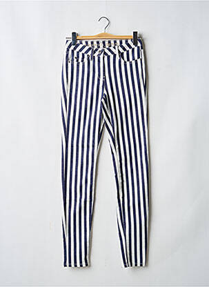 Jeans coupe slim stretch taille normale bleu SANDWICH femme