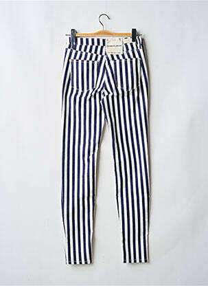 Jeans coupe slim stretch taille normale bleu SANDWICH femme