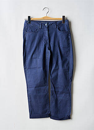 Pantalon 7/8 stretch taille normale bleu clair SANDWICH femme