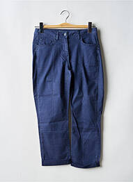 Pantalon 7/8 stretch taille normale bleu clair SANDWICH femme