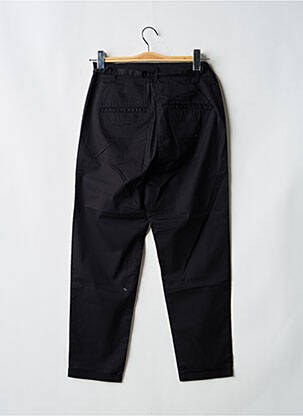 Pantalon chino tissage popeline taille normale noir SANDWICH femme