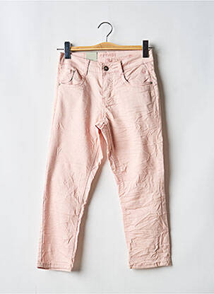 Jeans coupe slim taille basse taille basse rose CREAM femme