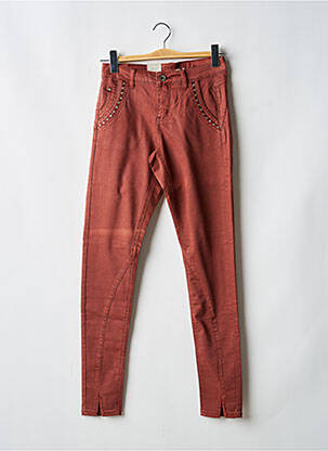 Jeans coupe slim rose CREAM femme