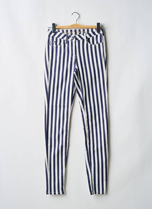Jeans coupe slim stretch taille normale bleu SANDWICH femme