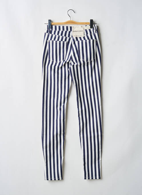 Jeans coupe slim stretch taille normale bleu SANDWICH femme