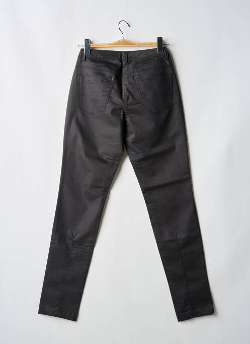 Pantalon slim tissage enduit taille normale gris SANDWICH femme