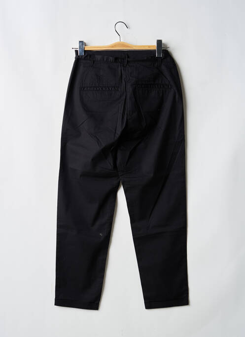 Pantalon chino tissage popeline taille normale noir SANDWICH femme