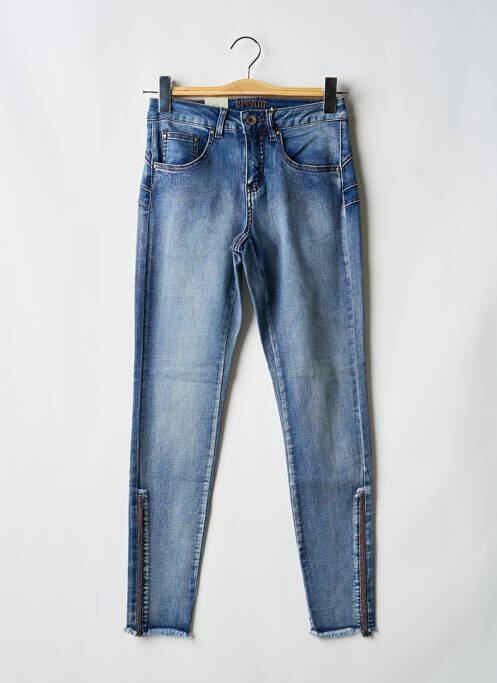 Jeans coupe slim bleu CREAM femme