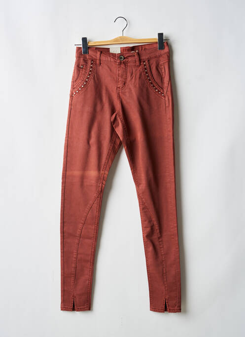 Jeans coupe slim rose CREAM femme