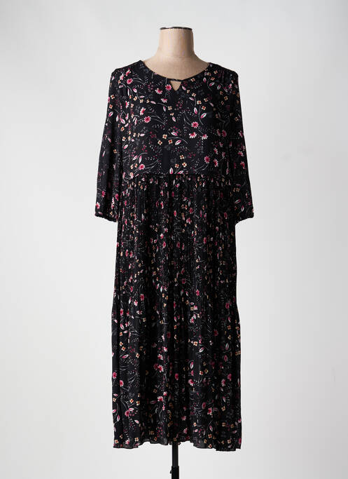 Robe mi-longue noir CONCEPT K femme