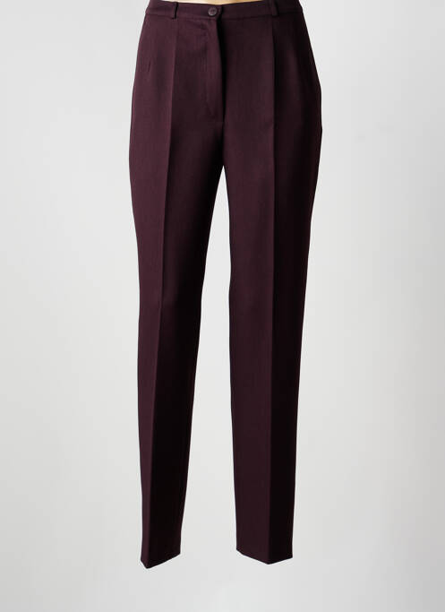 Pantalon slim rouge FRANK WALDER femme