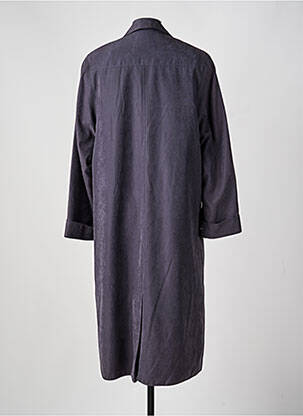 Trench poches sans capuche bleu SEMPRE PIU BY CHALOU femme