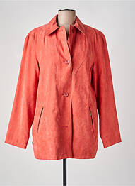 Veste casual epaulette orange FRANK WALDER femme