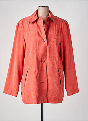 Veste casual epaulette orange FRANK WALDER femme