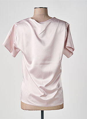 Top stretch manches courtes rose FRANCOISE DE FRANCE femme