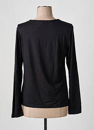 T-shirt manches longues manches longues noir FRANK WALDER femme