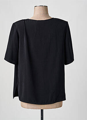 Top stretch manches courtes noir MARY WEST femme